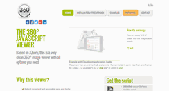Desktop Screenshot of 360-javascriptviewer.com